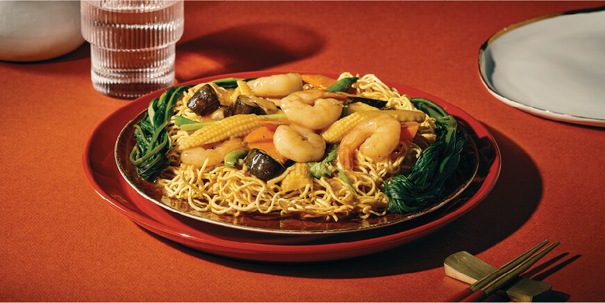 Hong Kong Style Pan Frying Noodle