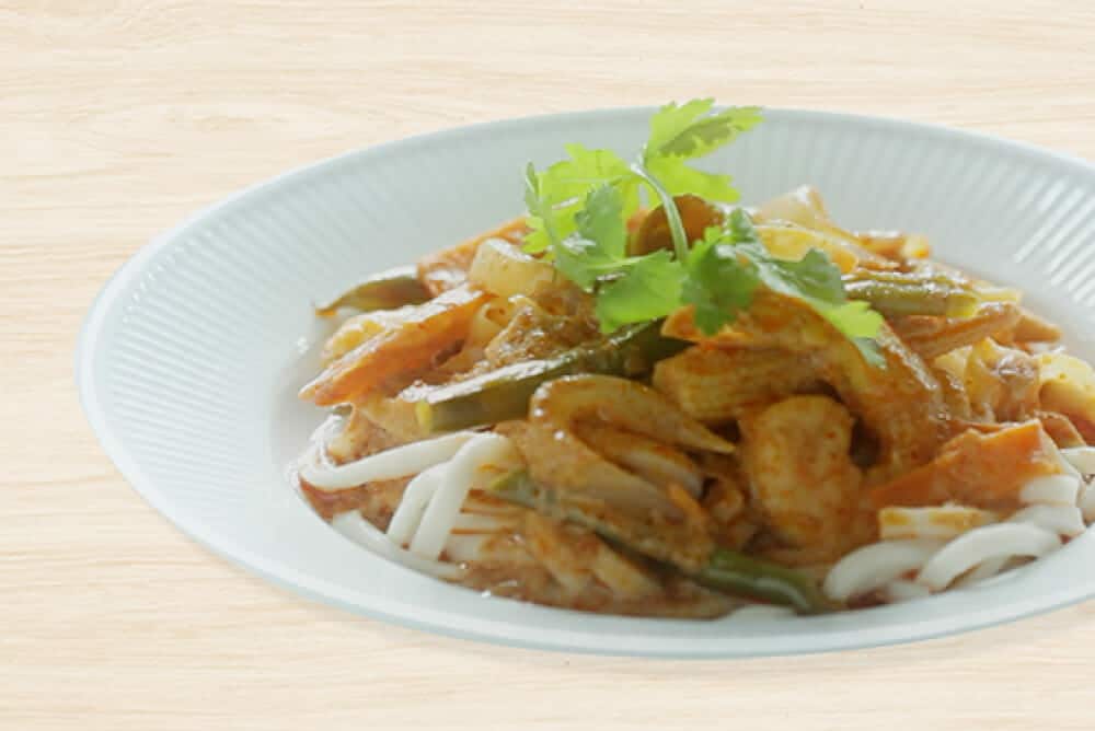 Shrimp Red Curry Noodles