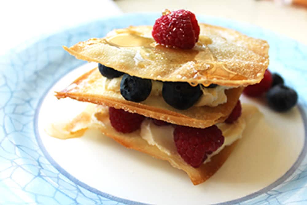 Fruit Tart Napoleon