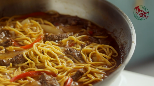 BBQ Beef Yakisoba