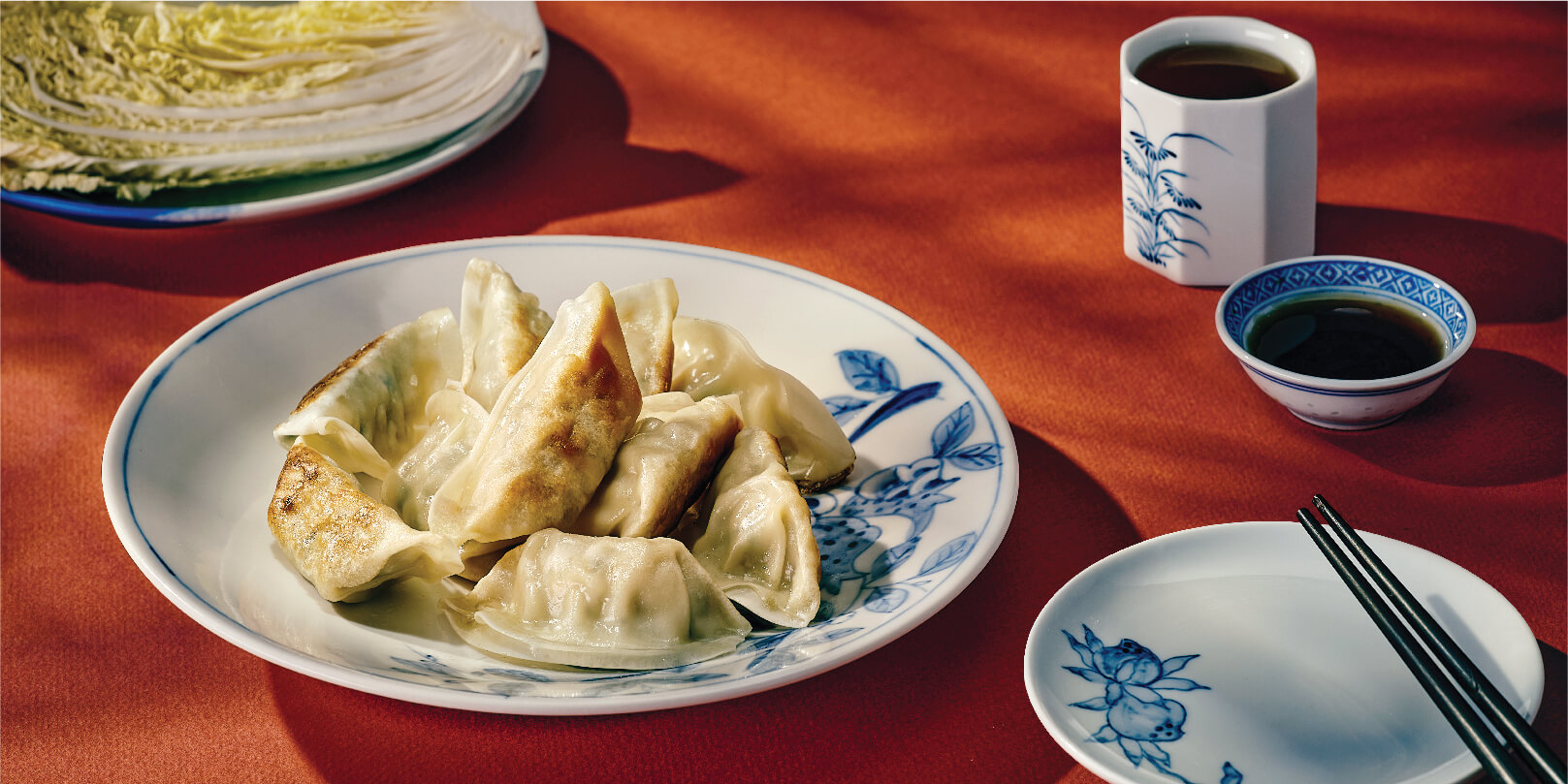 GYOZA DUMPLING WITH PORK & NAPA CABBAGE