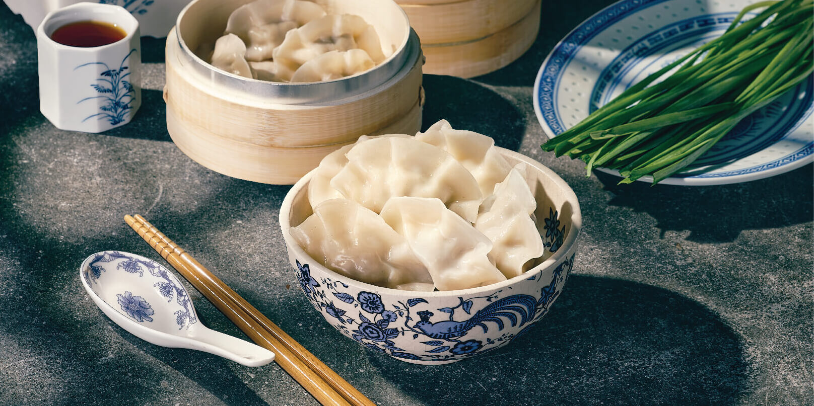 JIAOZI DUMPLING WITH PORK & CHINESE CHIVE